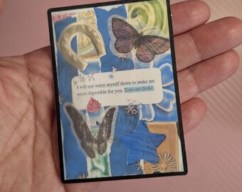 Words of Wisdom Themed Collage Stickers