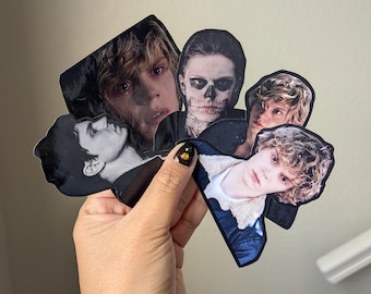 Evan Peters Inspired Stickers