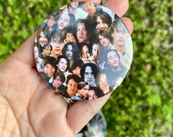 Keanu Reeves Pinback Button | Button | Keanu Reeves | Keanu Reeves Button |