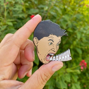 Dean Winchester | Dean Winchester Pin | Supernatural | Supernatural Enamel Pin | Hard Enamel Pin | Enamel pin