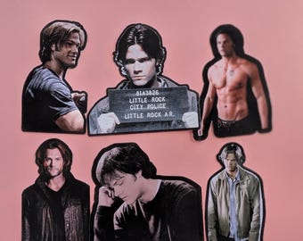 Sam Winchester Supernatural Inspired Stickers