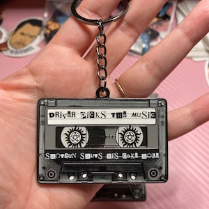 Supernatural Keychain | Glow In The Dark | Dean Winchester | Sam Winchester | Supernatural