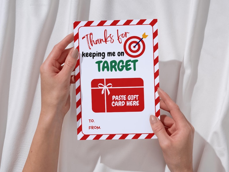 Teacher Gift Card Holder Printable | Appreciation, Holiday, Birthday ...
