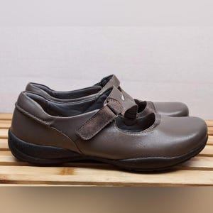 Clarks Roseville Mary Jane gris oscuro para mujer, talla 10 imagen 6
