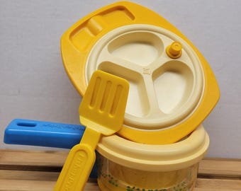 Cocina de juguete Fisher Price vintage de los años 80, piezas aleatorias