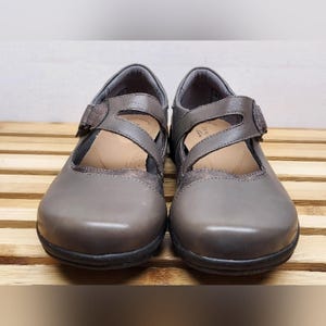 Clarks Roseville Mary Jane gris oscuro para mujer, talla 10 imagen 5
