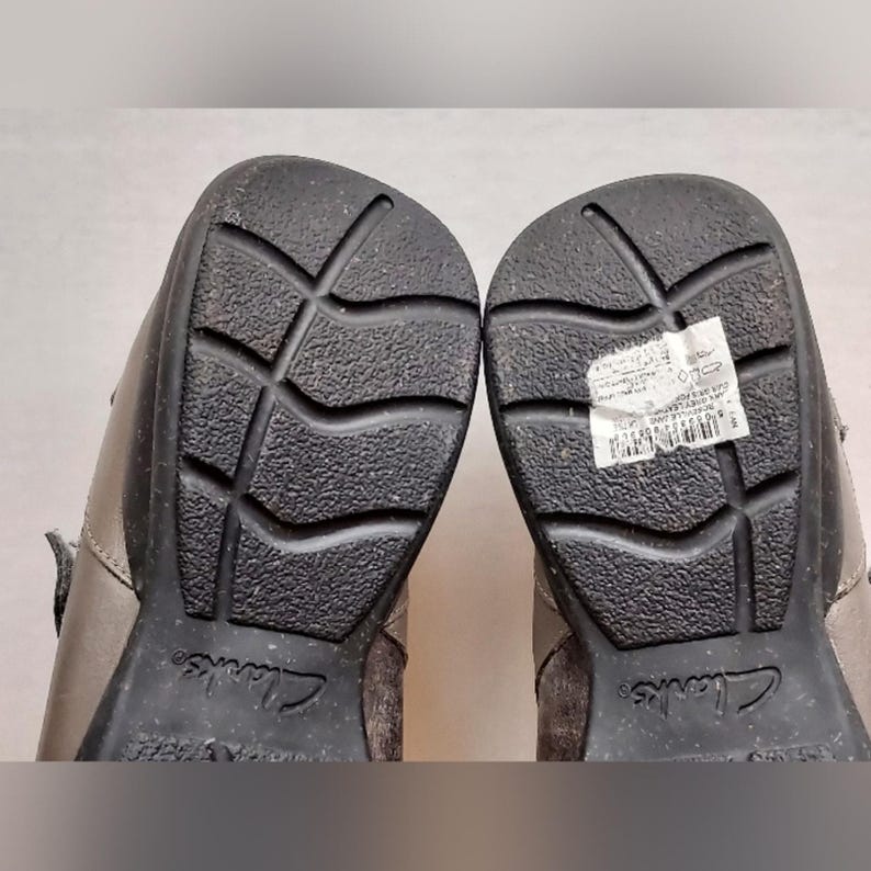 Clarks Roseville Mary Jane gris oscuro para mujer, talla 10 imagen 11