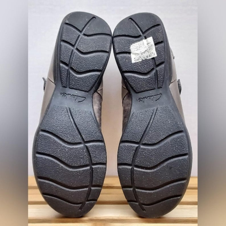 Clarks Roseville Mary Jane gris oscuro para mujer, talla 10 imagen 4