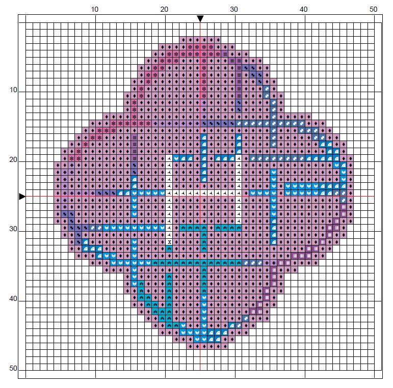 Huntrix Cross Stitch Pattern (digital PDF) – Charm Sized Ornament ...