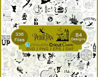 Peter Pan Svg Bundle Peter Pan Silhoutette Bundle SVG T Shirt Svg for Shirt Diy Svg Peter Pan Cricut Peter Pan Png Peter Pan Shirt png print