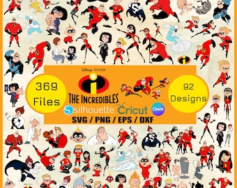 The Incredibles svg, The Incredibles bundle, The Incredibles clipart, The Incredibles png, Incredibles svg