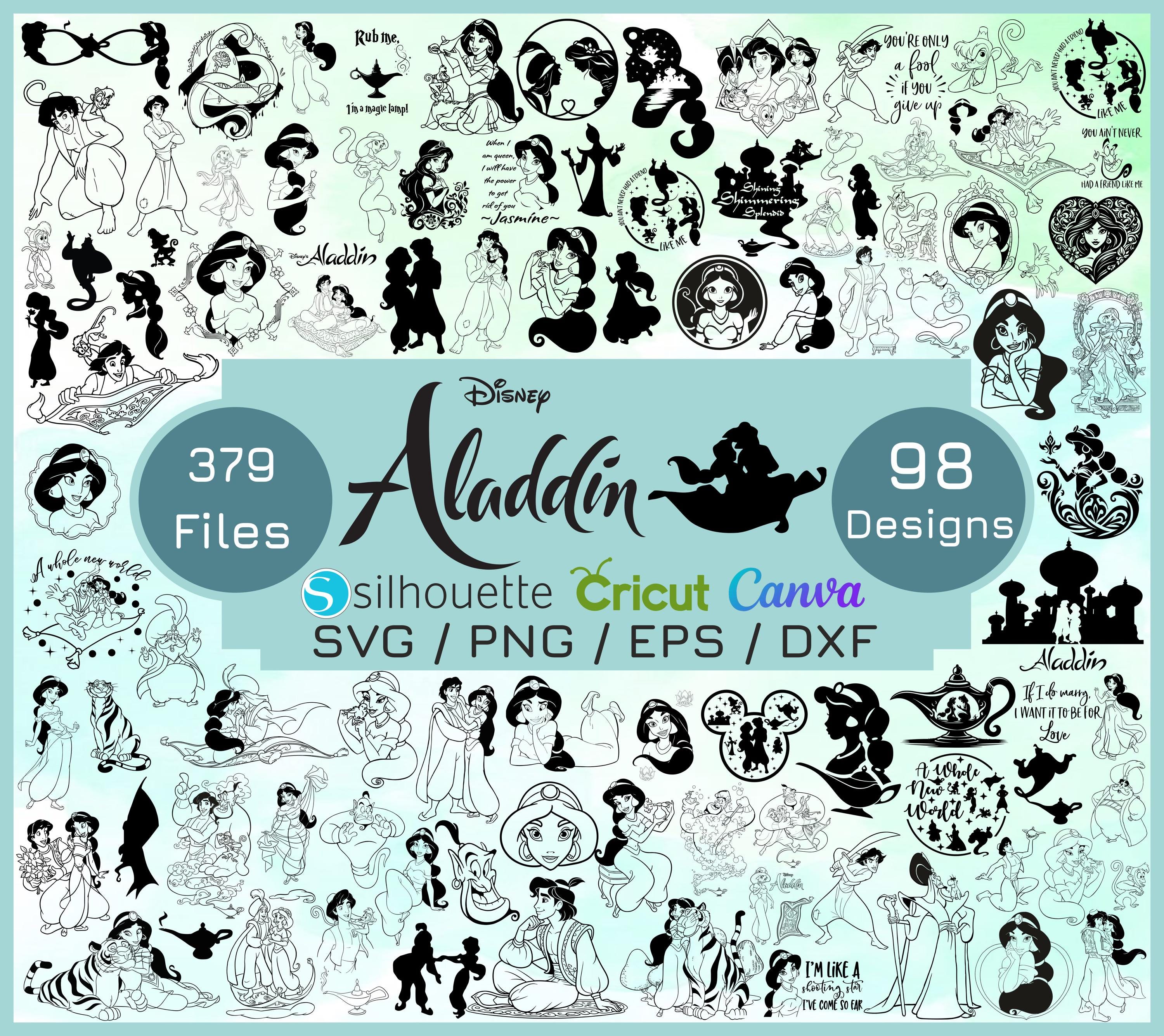 Aladdin silhouette - Etsy 日本