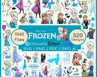 Mega 1000+ Frozen Clipart PNG, Frozen SVG, Princess Frozen Elsa, Anna, Olaf, Frozen Princess Cartoon, Frozen Posters