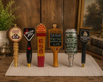 Vintage-Bierzapfhahn (Auswahl aus 1 Stück) – ideal für Bars, Pubs, Brauereien und als Dekoration für die Männerhöhle.