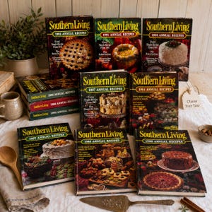 Vintage Southern Living Annual Recipes Cookbook Choose Year 1984–1997 Holiday Cooking