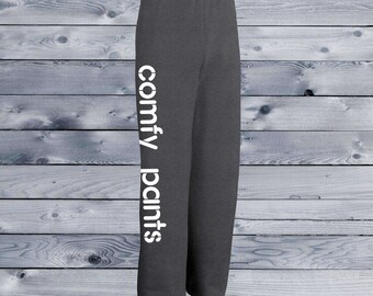 Grumpy Pants Sweats Big and Comfy Style Boyfriend Style