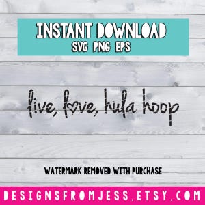 Live, Love, Hula Hoop - Digital Download