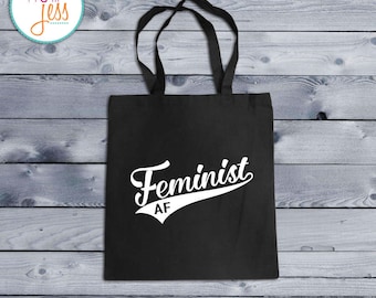 Feministische katoenen AF-draagtas