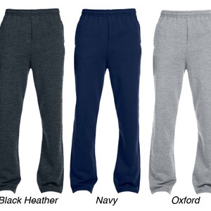 Bossy Pants Sweats Big and Comfy Style Boyfriend Style Unisex Sweatpants Bossy Pants Lounge Pants Pajama Pants Warm cozy sweats image 2