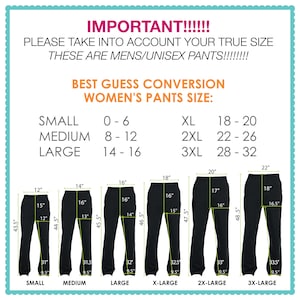 Cranky Pants Sweats, Big and Comfy, Boyfriend Style Unisex Sweatpants, Cranky Pants, Lounge Pants, Pajama Pants, cozy sweats, personalized image 5