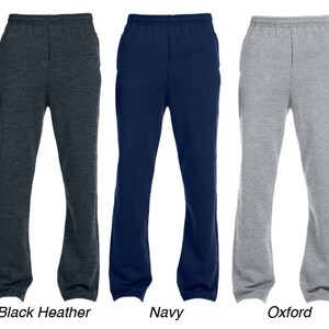 Cranky Pants Sweats, Big and Comfy, Boyfriend Style Unisex Sweatpants, Cranky Pants, Lounge Pants, Pajama Pants, cozy sweats, personalized image 2