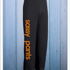 Sassy Pants Sweats: Unisex Boyfriend Style Lounge Pants