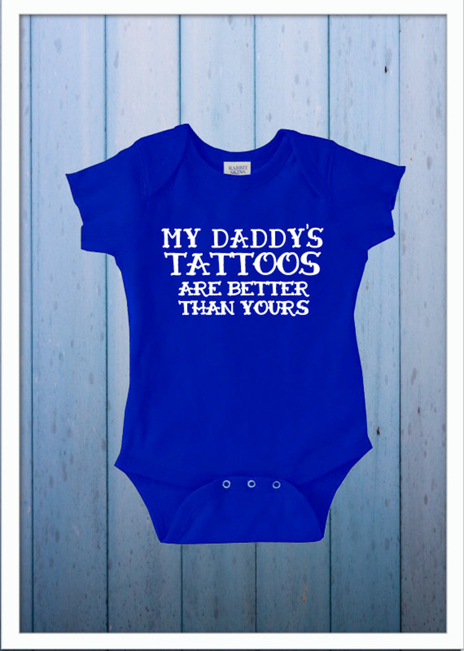 SIX BUNNIES BABY ROMPER DADDY'S TATTOOS main image 0