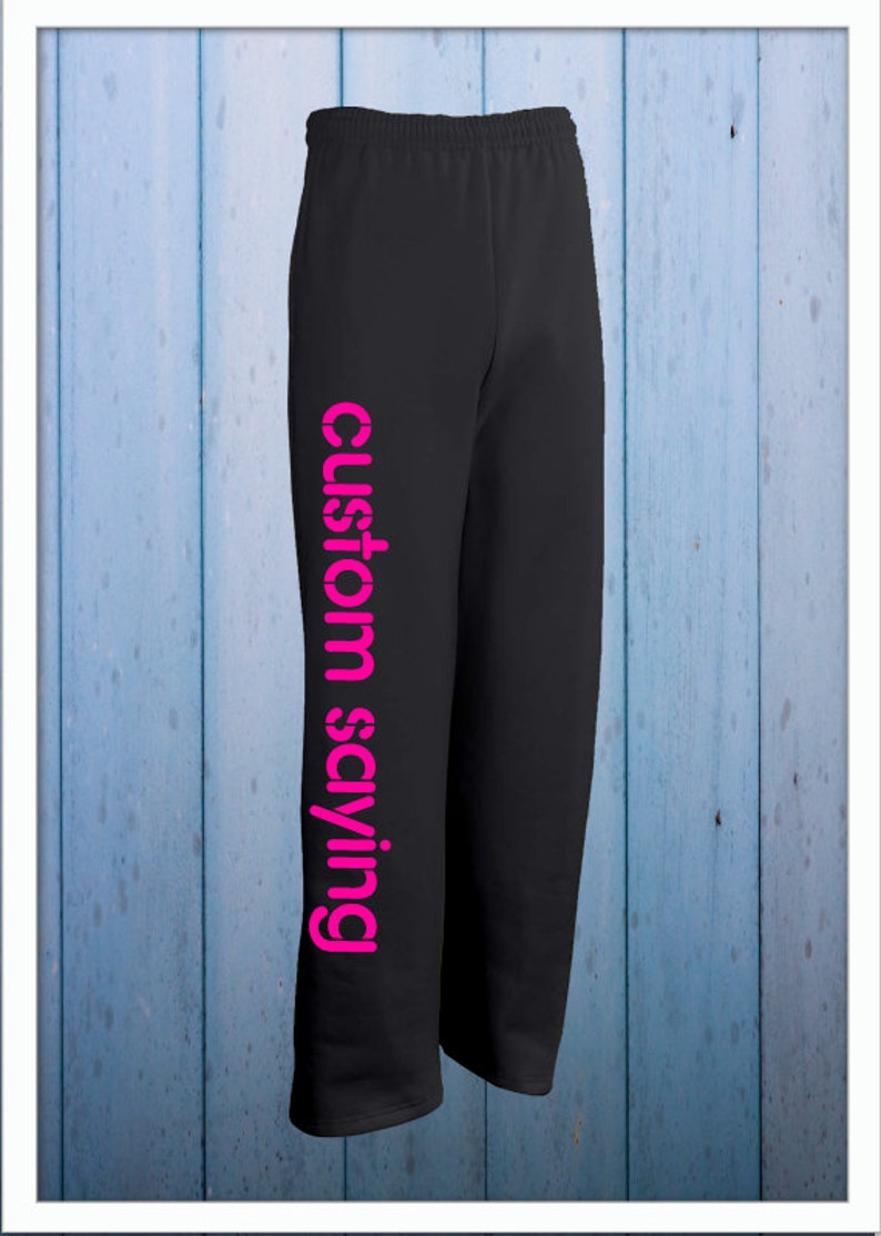 Big and Comfy CUSTOM SAYING SWEATS