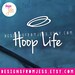 Hoop Life - Car Decal - Etsy