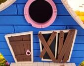 Rustic Cabin Birdhouse, Custom House and Roof Colors, 3D Printed Woodland Garden Decor, Bird Lover Gift — photo 3 of 10