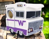Retro Camper Birdhouse, 3D Printed Vintage RV Bird House, Camping Garden Decor, Gift for RV Lovers — photo 8 of 17