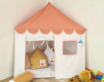 Kids Reading Nook Tent – Wall Hanging Playhouse Canopy, Cozy Corner for Bedroom or Nursery