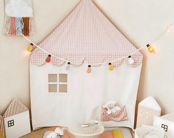 Kids Corner Play Tent – Indoor Reading Nook Playhouse, Space-Saving Toy House for Small Bedrooms