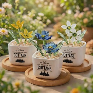 Heated Rivalry Birthday Glass Flower, I'm Coming To The Cottage,Shane Hollander, Ilya Rozanov, Birthday Gifts