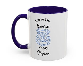 Stabler and Benson Buddy Mug | Law and Order SVU Coffee Mug