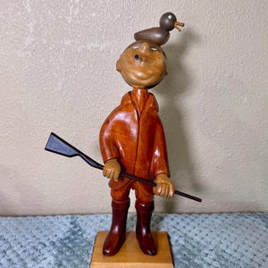 Romer Italy Figurines Wood Carved - Etsy