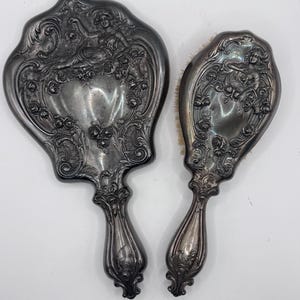 Antique brush and mirror set - Etsy 日本