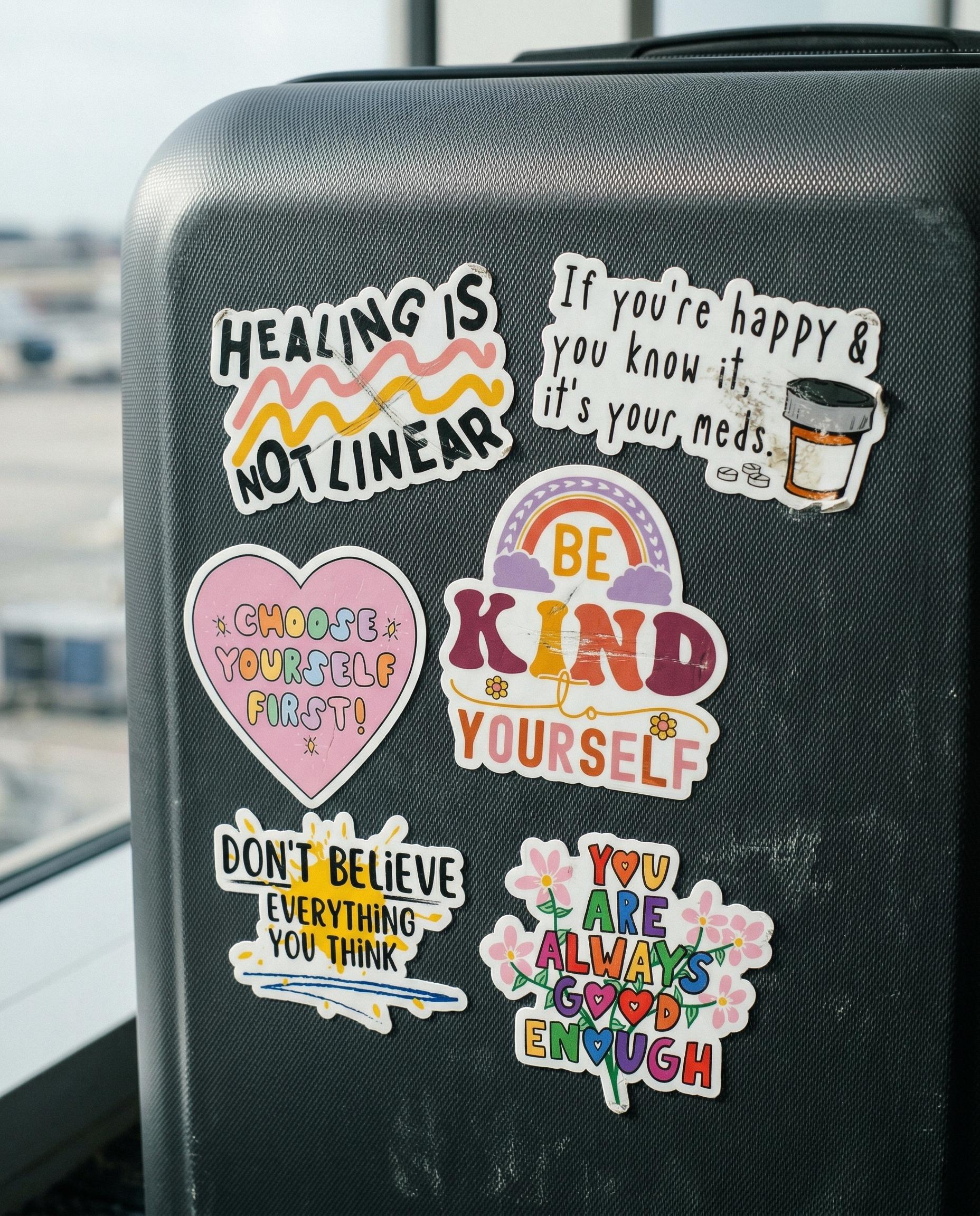50pcs Mental Health Stickers, Positive Affirmation Quotes ...