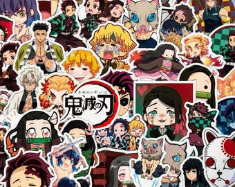50pcs Funny Anime Meme Stickers - Japanese Cartoon Parody Decals - Cursed Manga Art - Waterproof Vinyl for Water Bottle Skateboard