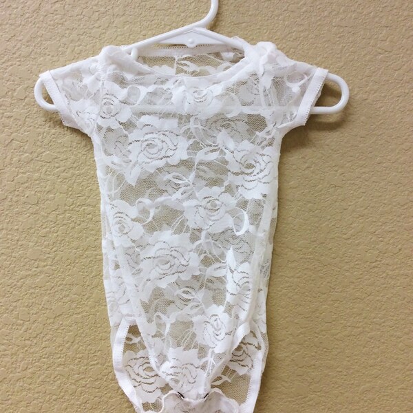 baby girl lace onesie 0 3 months onesie, newborn lace onesie white lace onesie