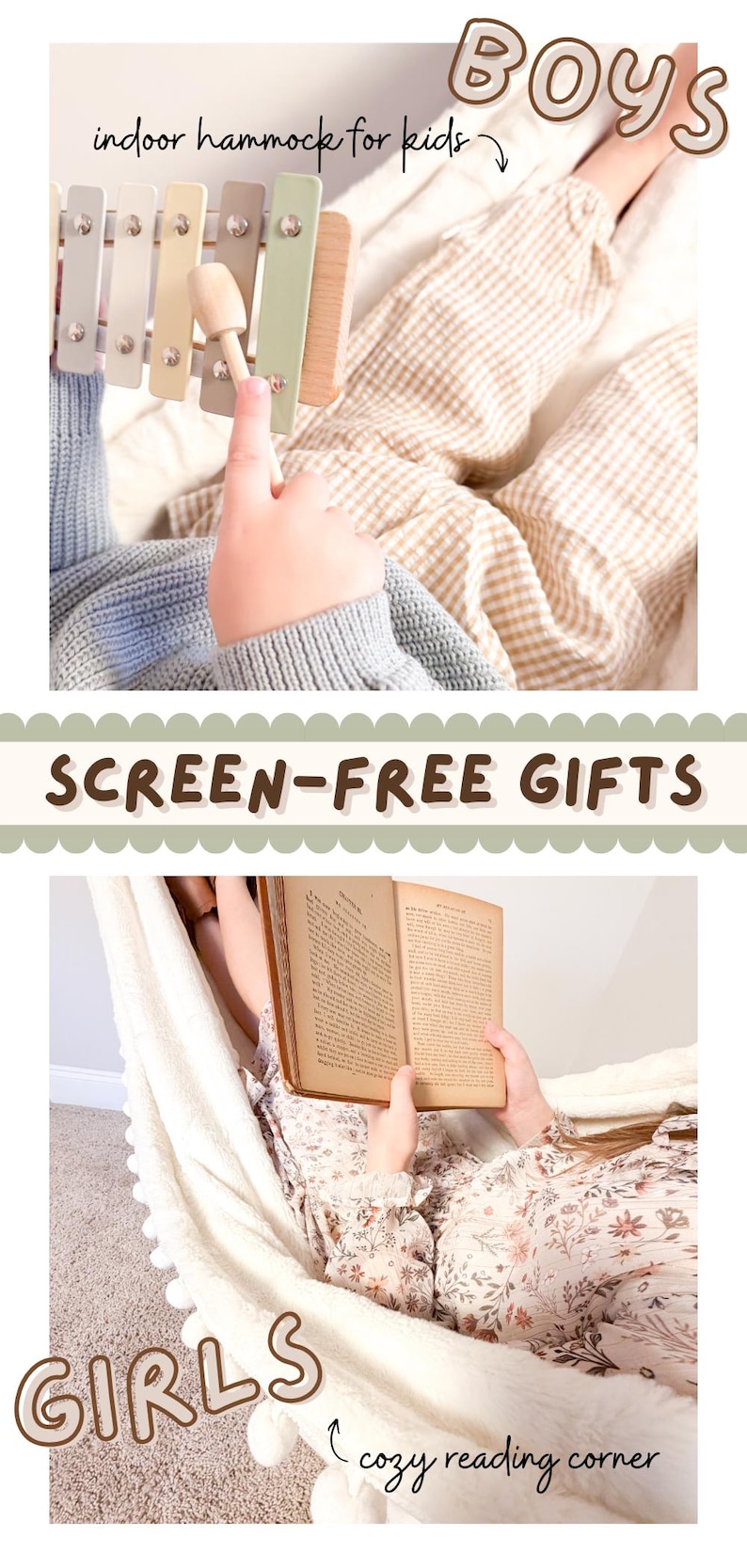 screen free birthday gift for girl or boy