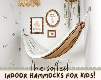 little kid hammock for indoor screen free play activity for quiet time or calm corner hanging chair swing for boy or girl unique easter gift