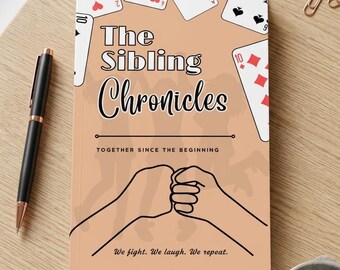 Sibling Chronicles Journal | Brother Sister Memory Book (Printable PDF)