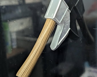 Axe Magnet, Refrigerator Art, 3 Sizes