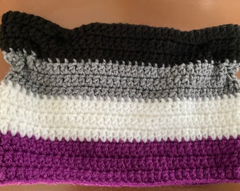 All Over LGBTQIA+ Pride Flag Cat Ear Beanie