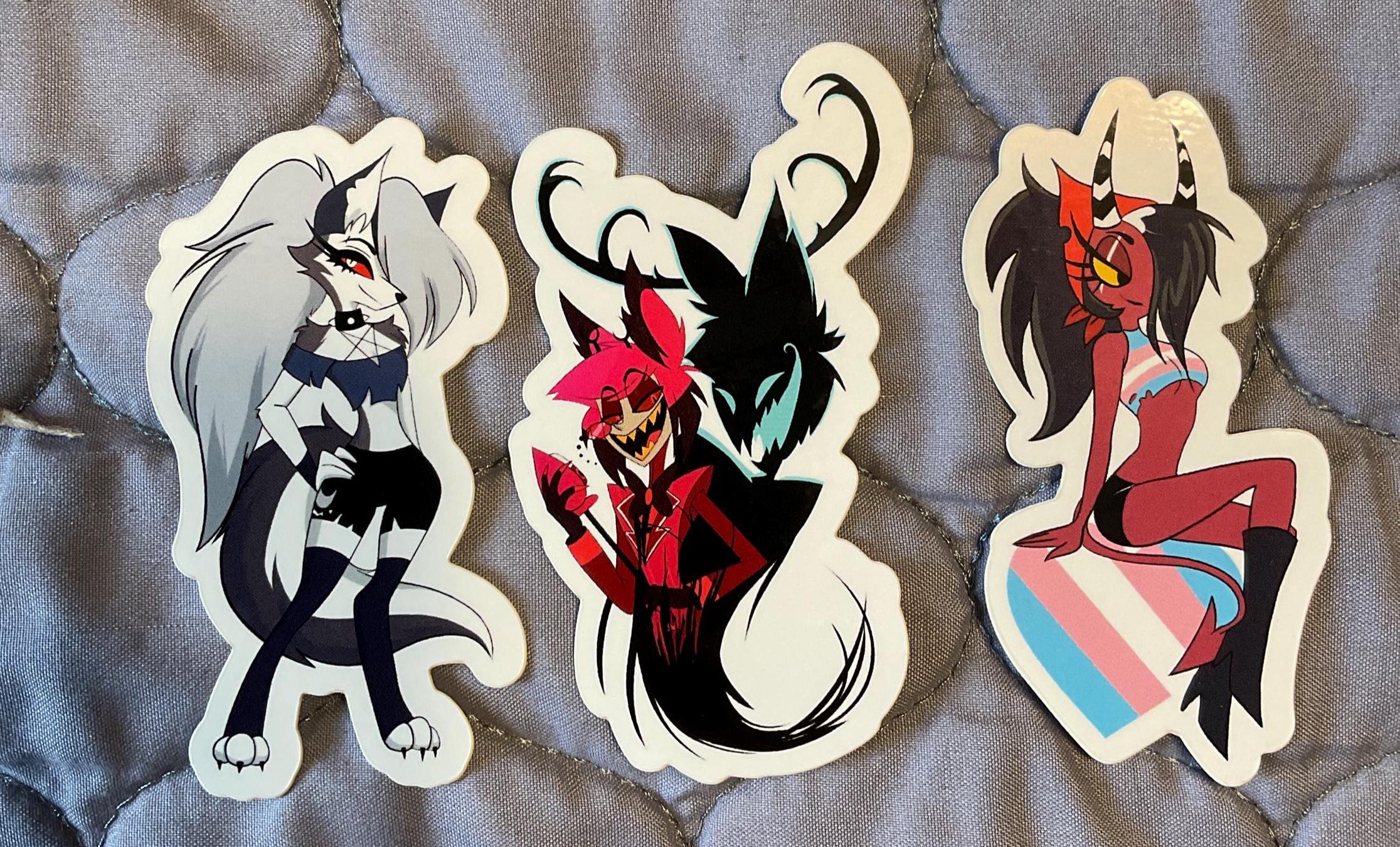 Hazbin hotel cursed cat alastor - Etsy 日本