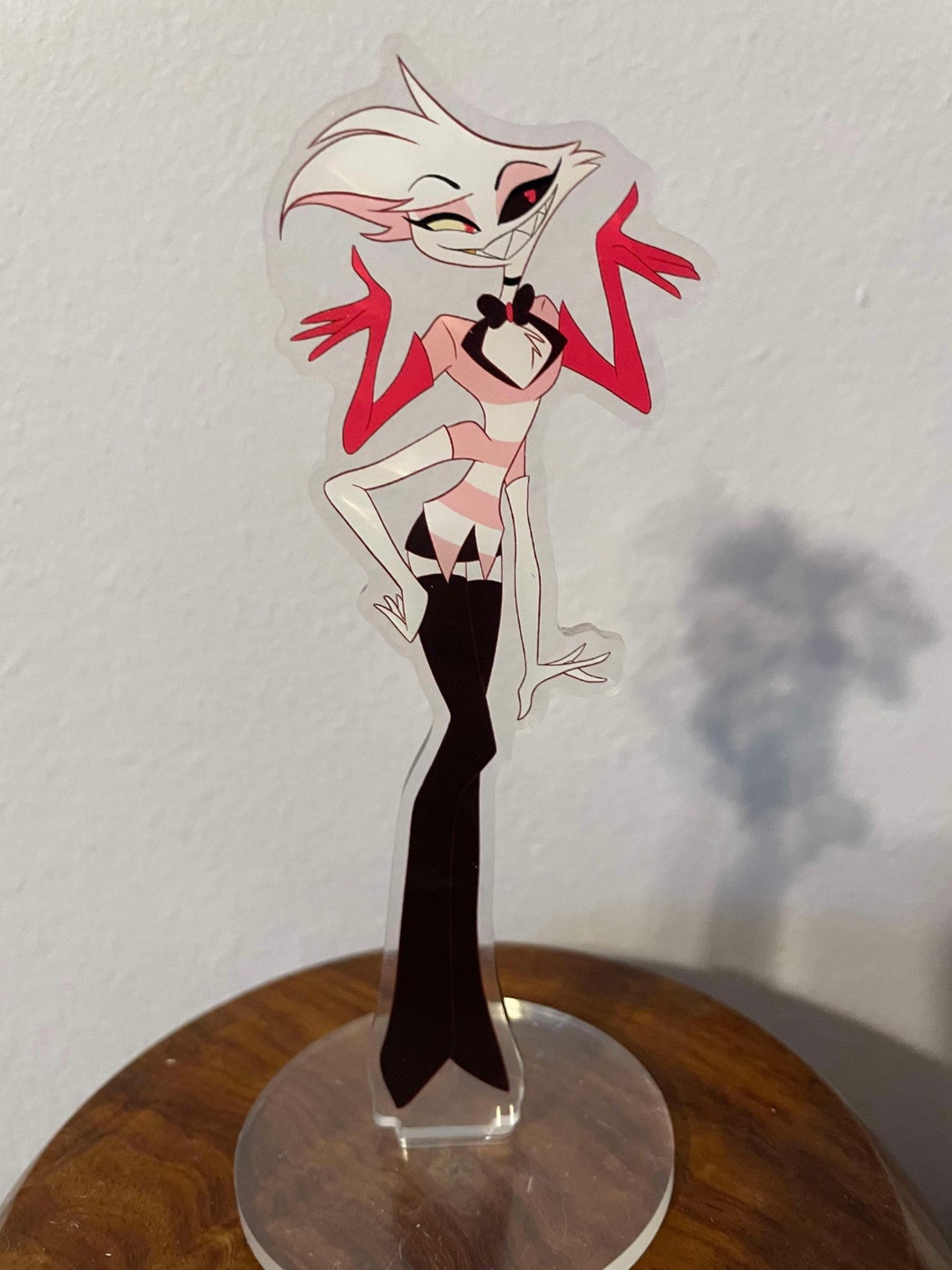 Hazbin Hotel Inspired Angel Dust Acrylic Standee 6" - Etsy UK