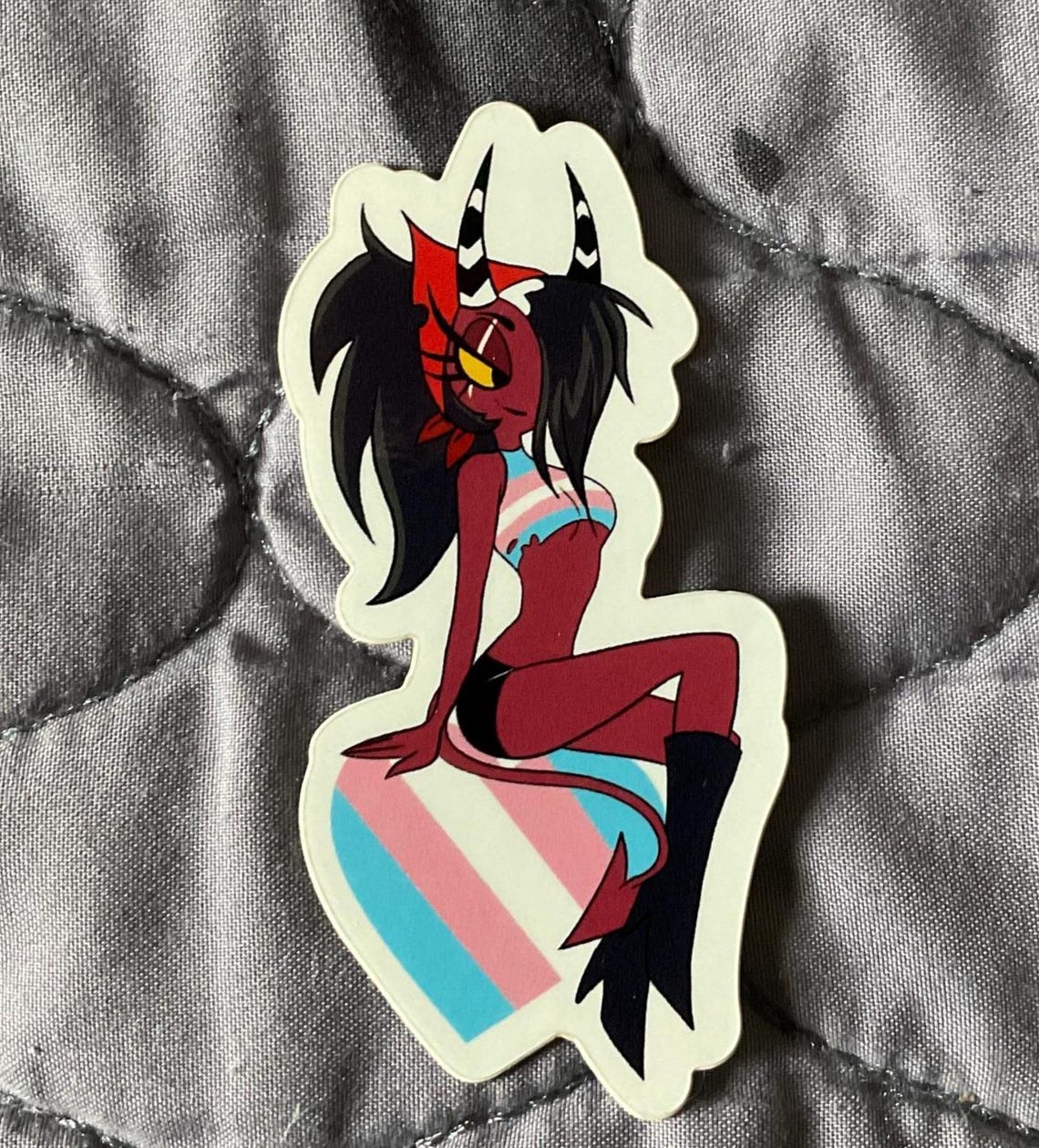 Psf Sticker Helluva Boss/hazbin Hotel Vinyl Sticker Decal - Loona, Alastor, Sallie ...