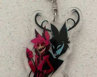 Hazbin Hotel Valentines Keychains Ll (pre-order) Keychains