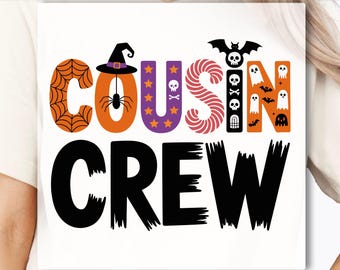 Cousin Crew Halloween DTF Transfer, Halloween DTF Transfer, Cousin Crew, Halloween Witch DTF Transfer, Cousin Crew Witch